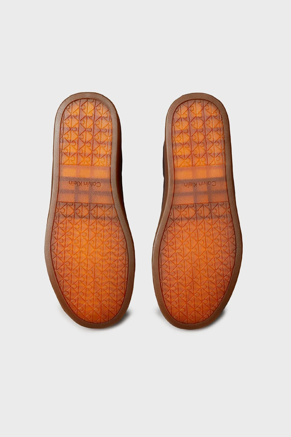 Calvin Klein Hakiki Deri ve Süet Karışımlı Sneaker YM0YM014290KY Erkek Ayakkabı YM0YM01429 0KY KAHVE - 6