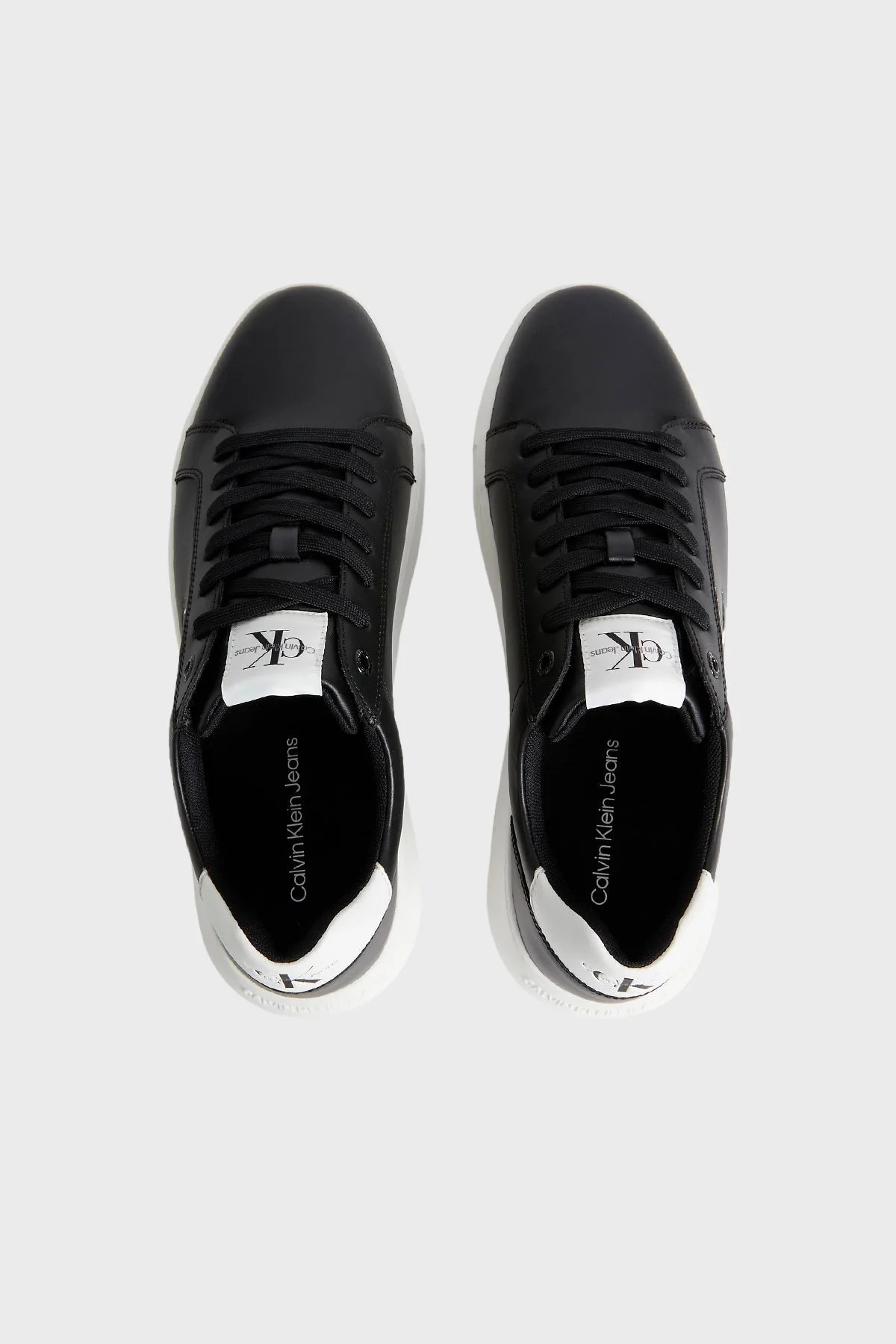 Calvin Klein Hakiki Deri YM0YM006810GJ Erkek Ayakkabı YM0YM00681 0GJ SİYAH - 3