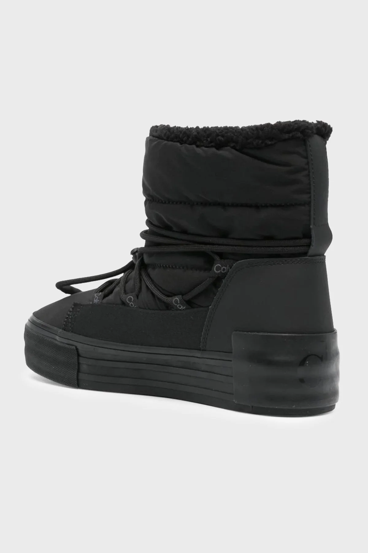 Calvin Klein İçi Tüylü YW0YW011810GT Bayan Bot YW0YW01181 0GT SİYAH - 3