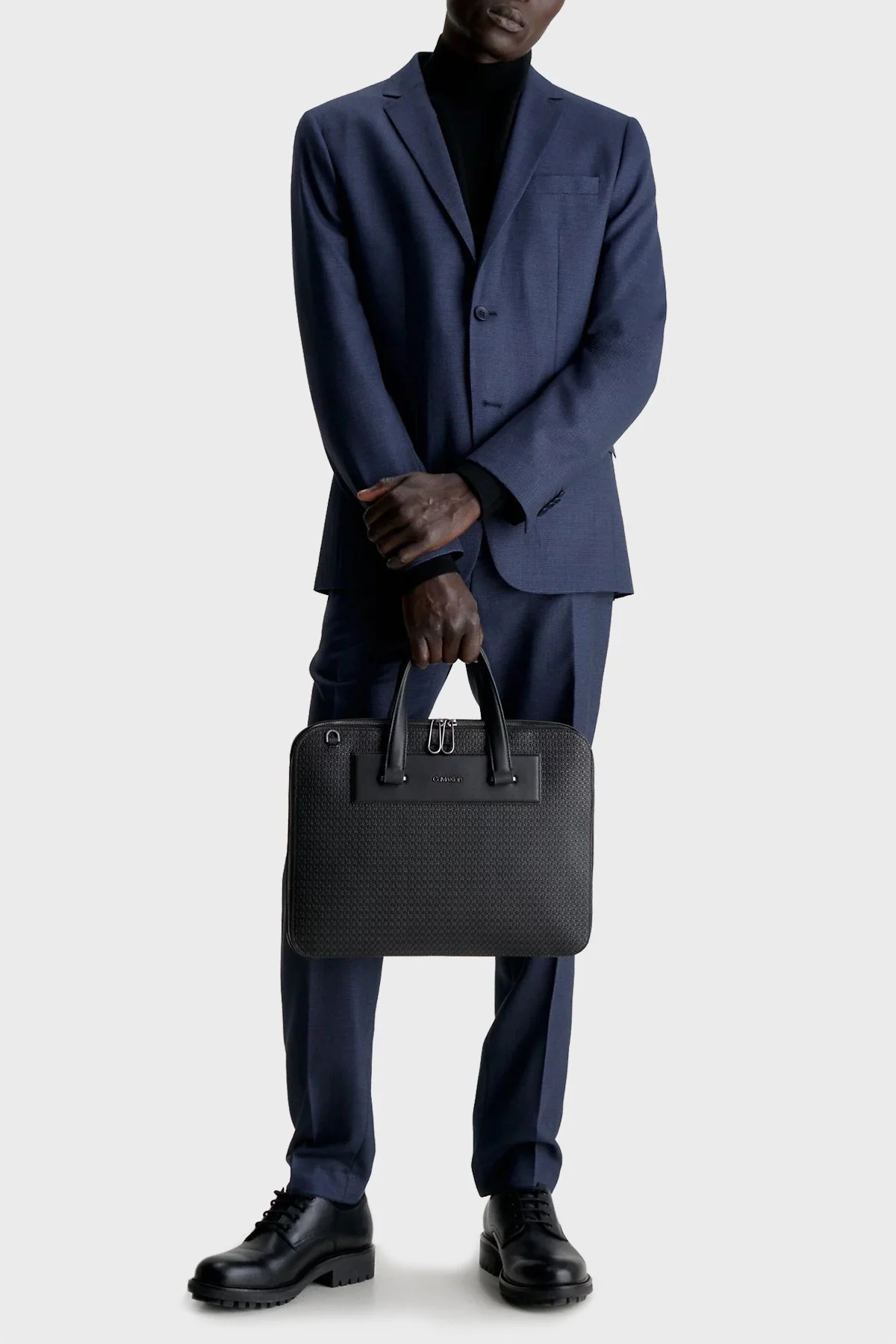 Calvin Klein İnce Laptop Bölmeli K50K510804BAX Erkek Çanta K50K510804 BAX SİYAH - 2