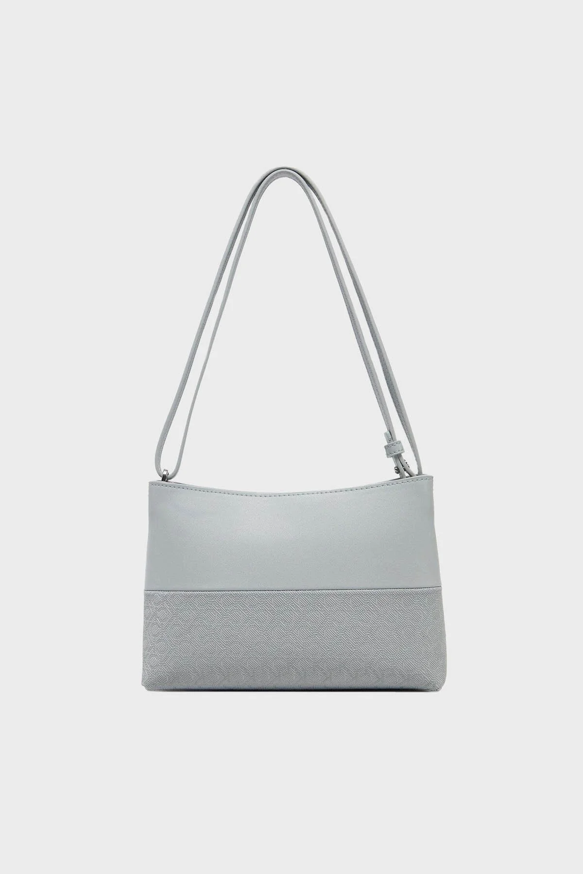 Calvin Klein Jakarlı Logo Baskılı Ayarlanabilir Askılı K60K613170PDE Bayan Çanta K60K613170 PDE GRİ - 2