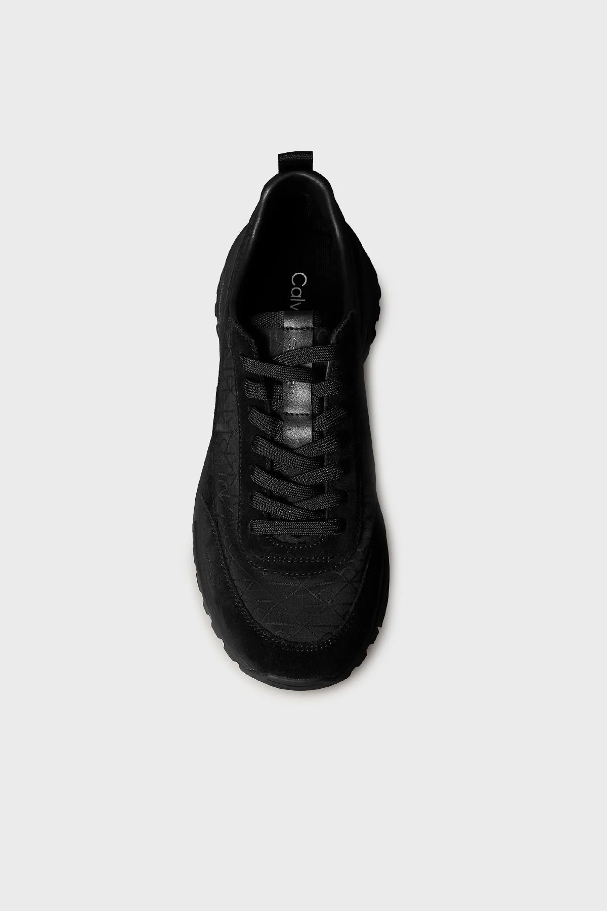 Calvin Klein Jakarlı Logo Baskılı Kalın Taban Sneaker YM0YM013780GJ Erkek Ayakkabı YM0YM01378 0GJ SİYAH - 5