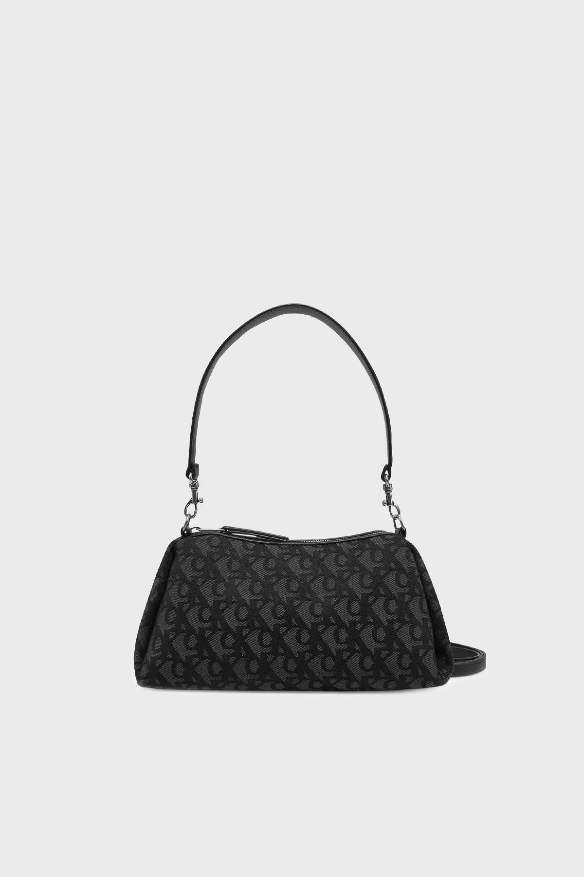 Calvin Klein Jakarlı Logolu Ayarlanabilir Askılı LV04K3142GUB1 Bayan Çanta LV04K3142G UB1 SİYAH - 1