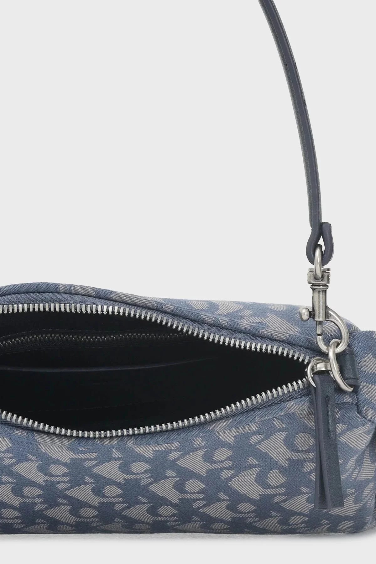 Calvin Klein Jakarlı Logolu Ayarlanabilir Askılı LV04K3142GZYX Bayan Çanta LV04K3142G ZYX İNDİGO - 5