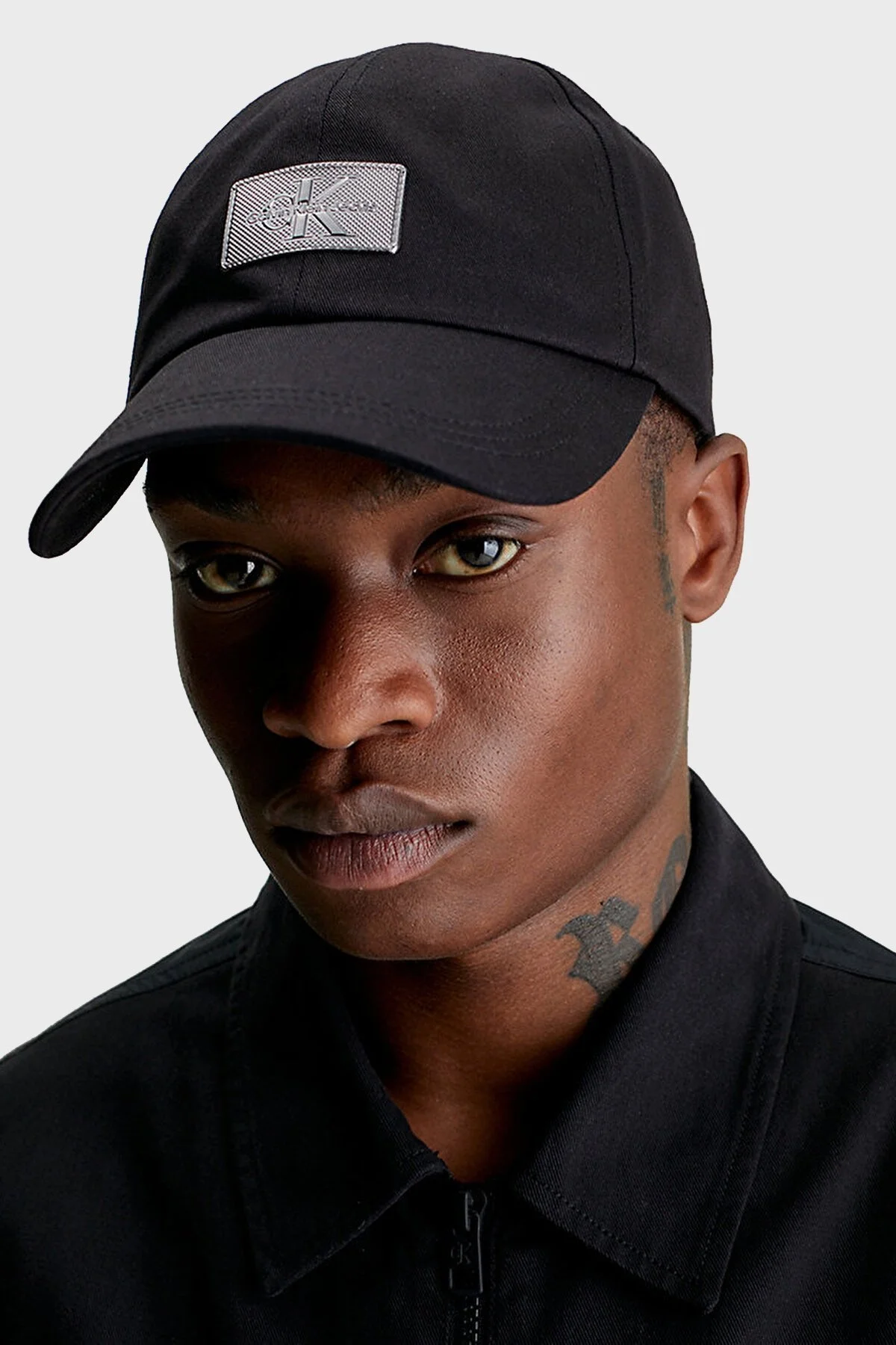 Calvin Klein Logolu Pamuklu K50K511463BEH Erkek Şapka K50K511463 BEH SİYAH - 2