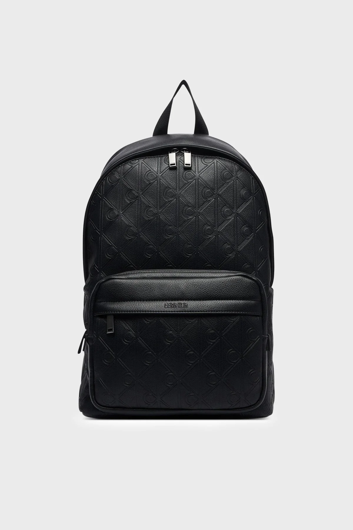 Calvin Klein Kabartma Logolu Ayarlanabilir Askılı Erkek Sırt Çantası LV04D3560G UB1 Siyah - 1