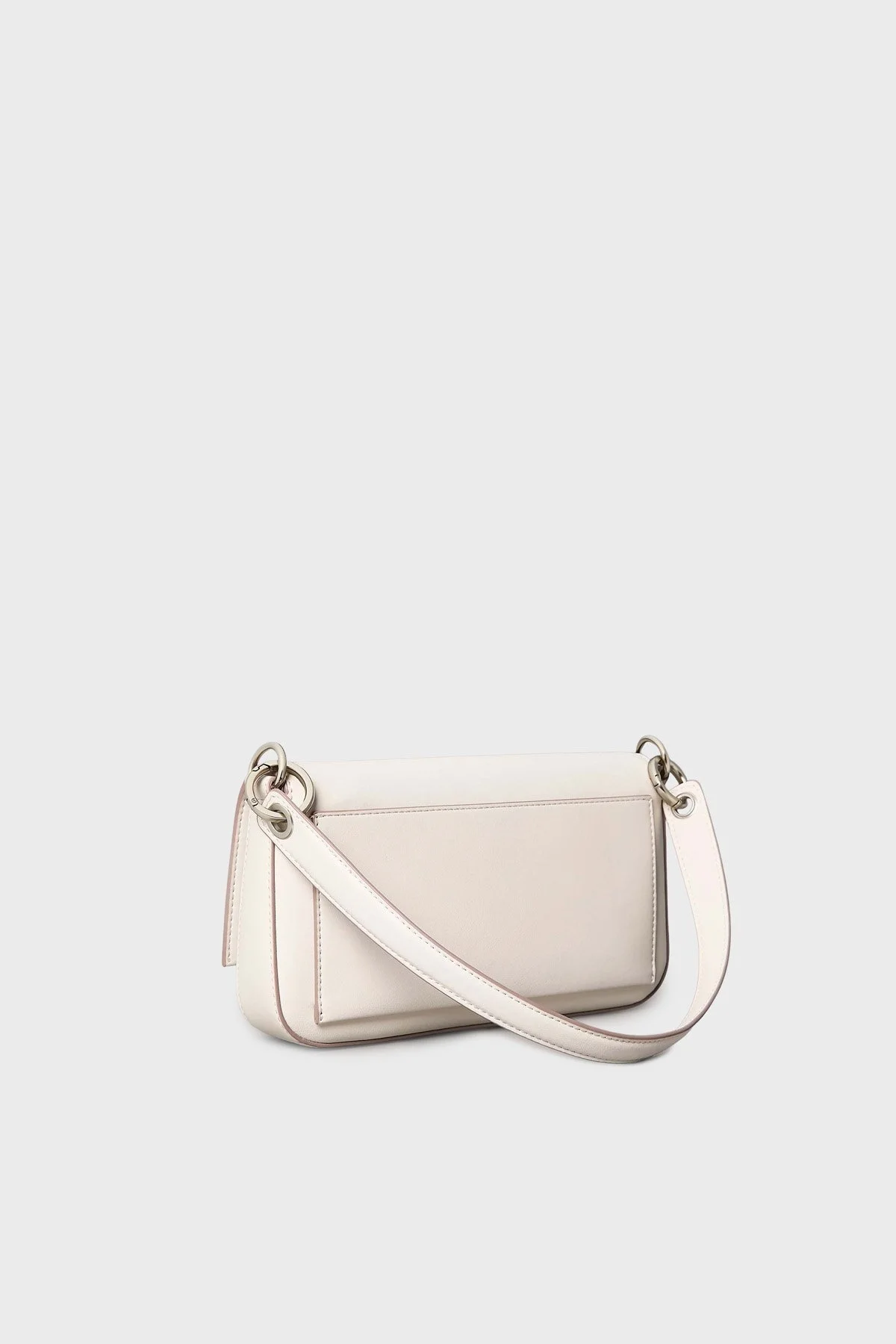 Calvin Klein Kabartma Logolu Omuz Askılı LV04K3148GFUP Bayan Çanta LV04K3148G FUP BEYAZ - 2