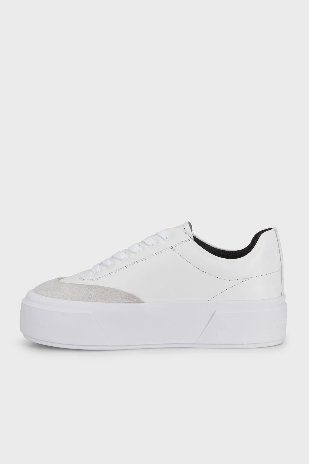 Calvin Klein Kadın Ayakkabı HW0HW03438 01W Beyaz-siyah - 2