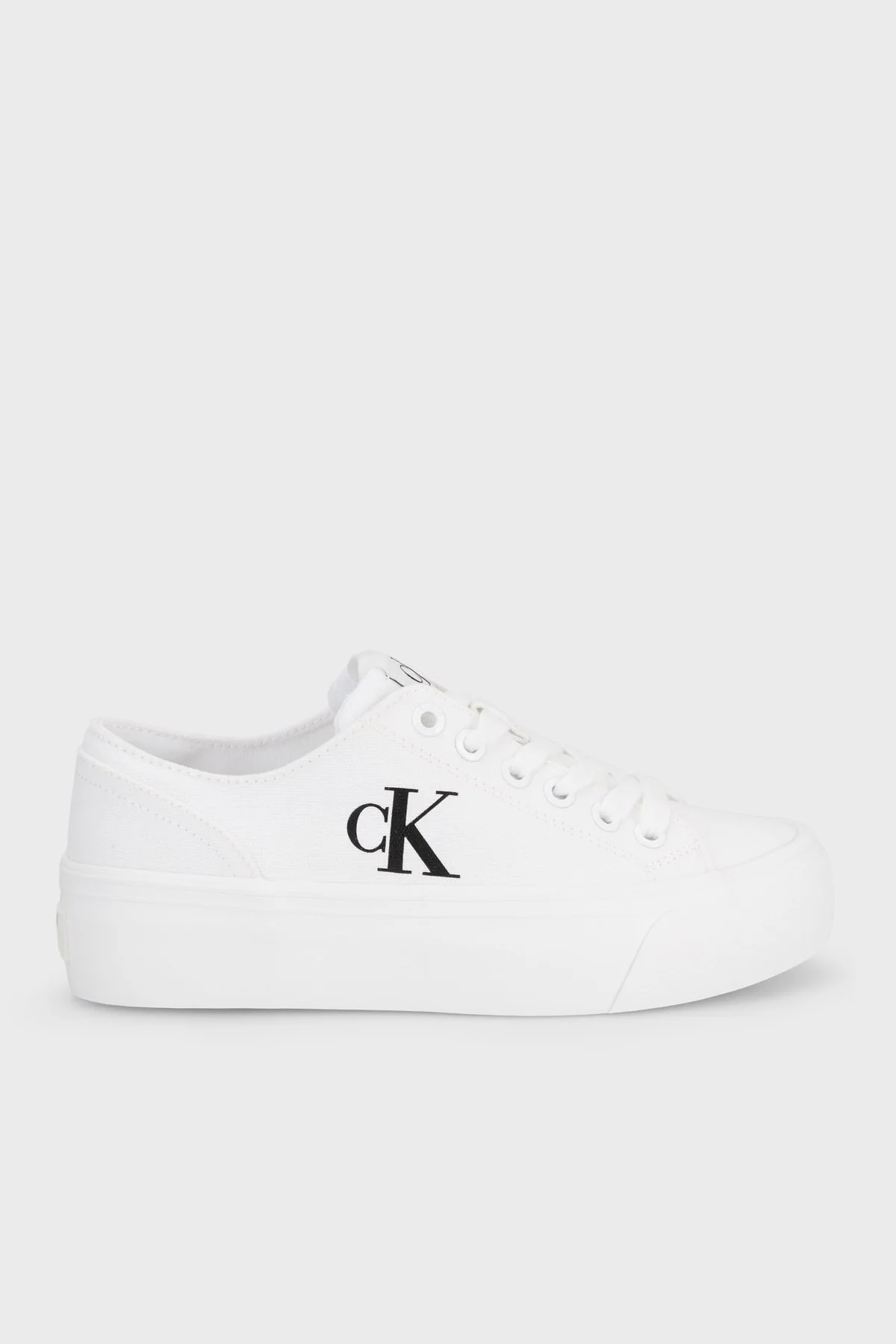 Calvin Klein Kadın Ayakkabı YW0YW01763 02Q Beyaz - 1