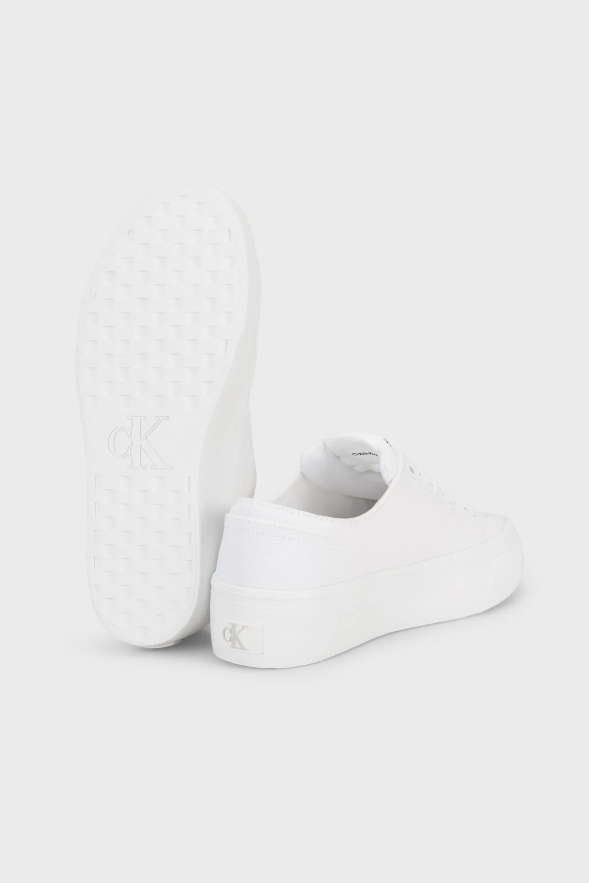 Calvin Klein Kadın Ayakkabı YW0YW01763 02Q Beyaz - 5