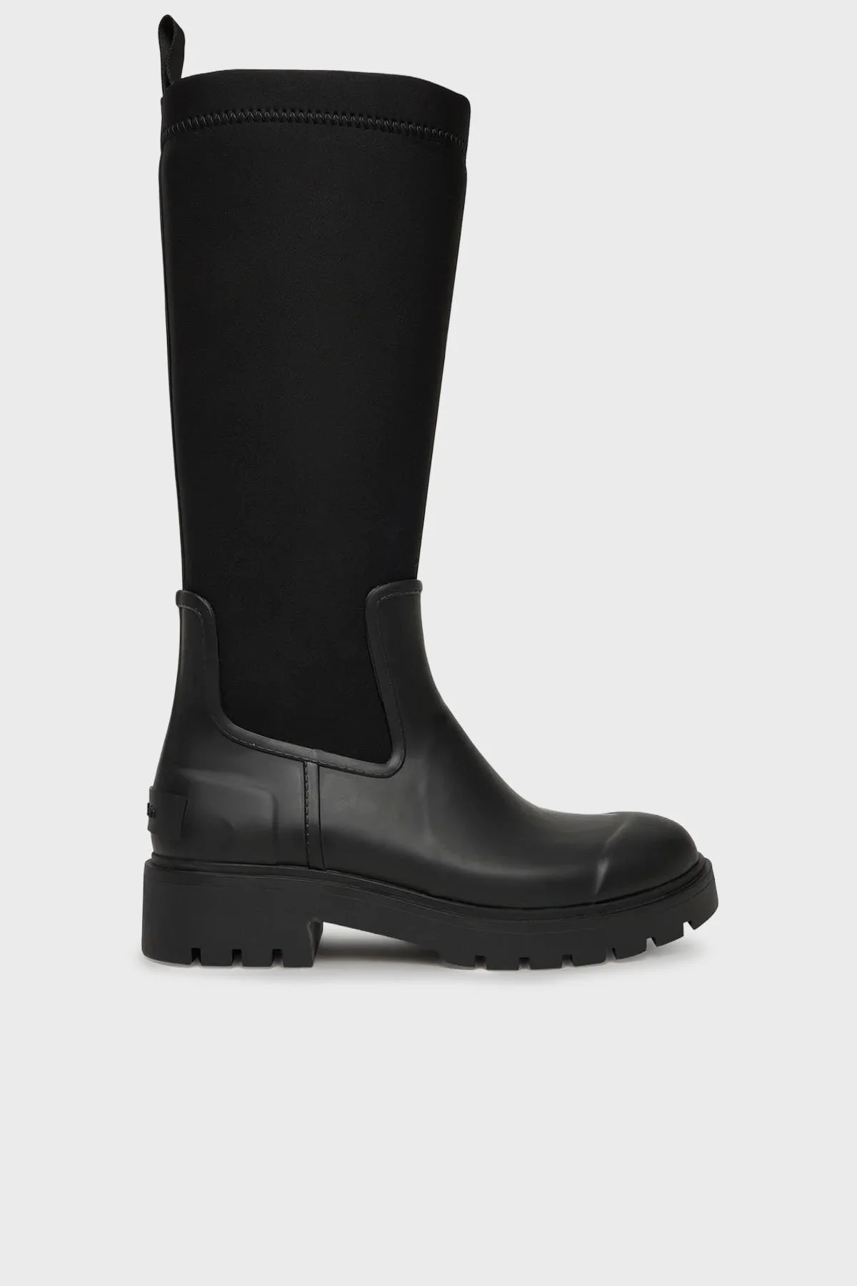 Calvin Klein Kalın Taban Fermuarlı Uzun YW0YW02002BEH Bayan Çizme YW0YW02002 BEH SİYAH - 1