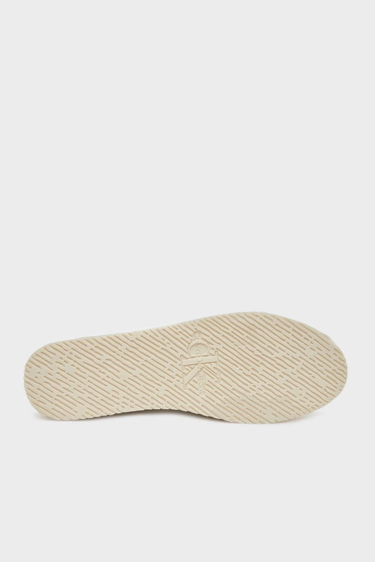 Calvin Klein Kalın Taban Kanvas YW0YW01737AEO Bayan Espadril YW0YW01737 AEO BEJ - 12