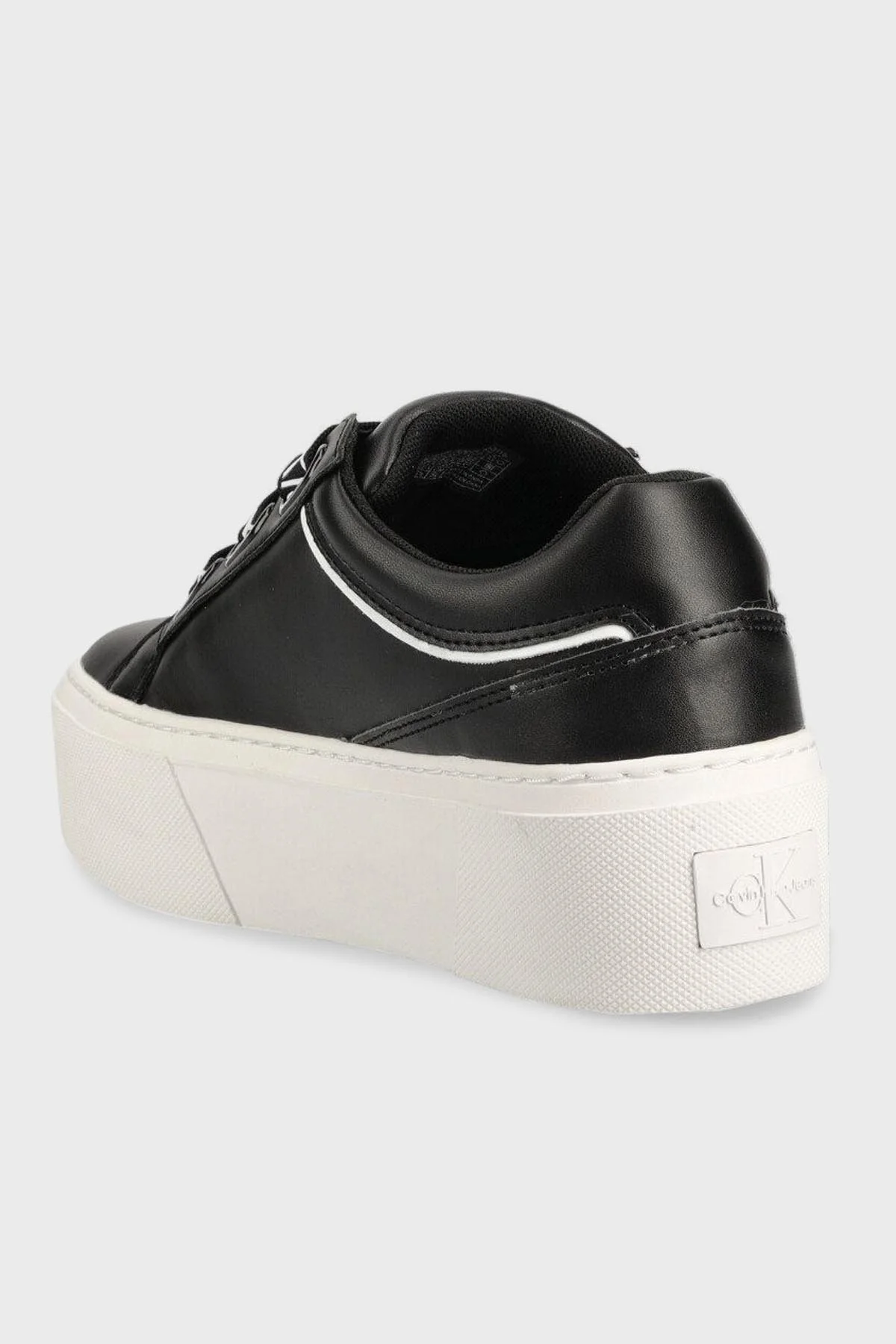Calvin Klein Kalın Taban Sneaker YW0YW008680GJ Bayan Ayakkabı YW0YW00868 0GJ SİYAH - 2