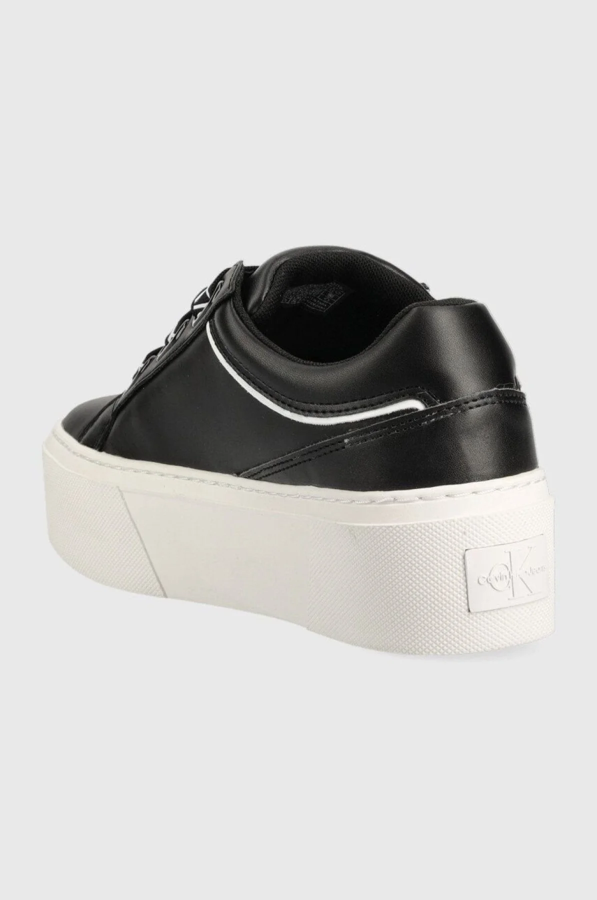 Calvin Klein Kalın Taban Sneaker YW0YW008680GJ Bayan Ayakkabı YW0YW00868 0GJ SİYAH - 3
