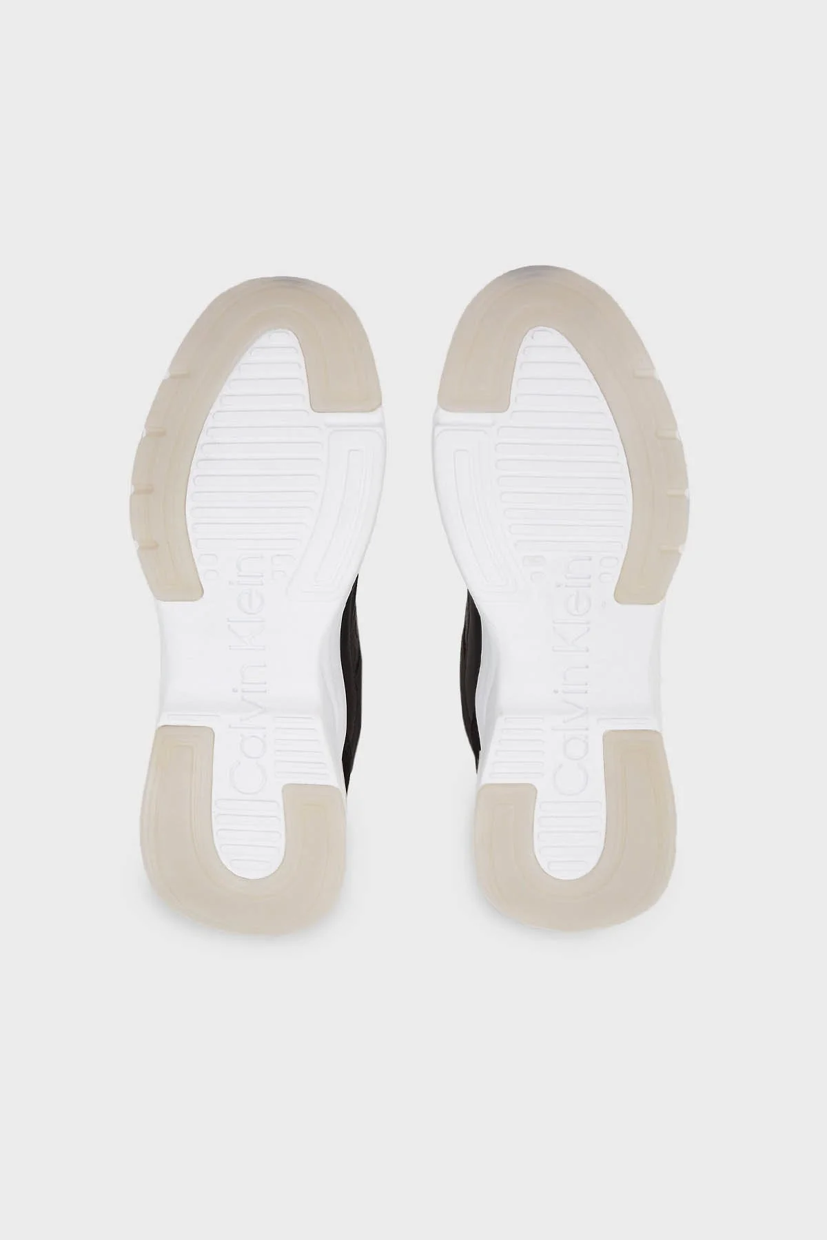 Calvin Klein Kalın Tabanlı Deri Sneaker HW0HW018690GQ Bayan Ayakkabı HW0HW01869 0GQ SİYAH-BEYAZ - 12