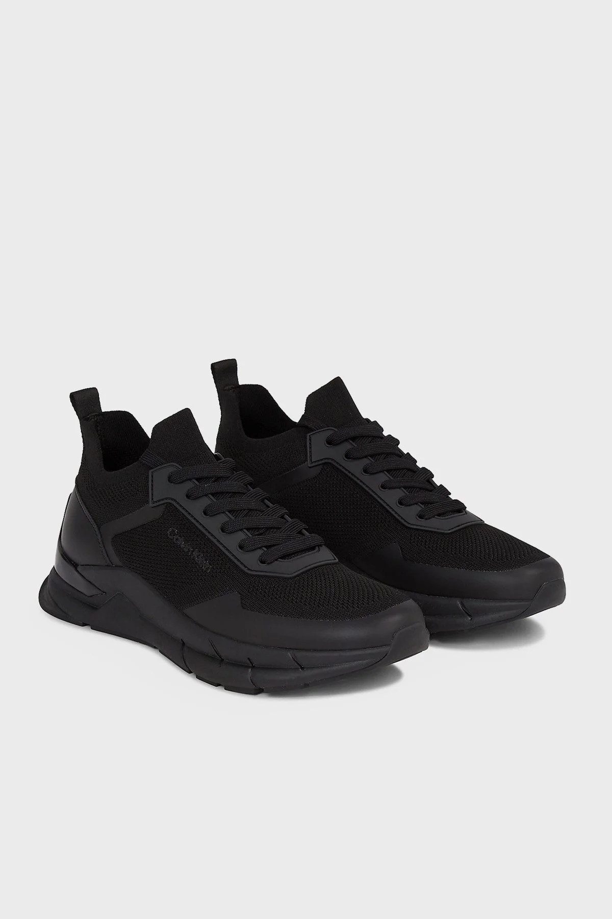 Calvin Klein Kalın Tabanlı Sneaker HM0HM012660GJ Erkek Ayakkabı HM0HM01266 0GJ SİYAH - 6