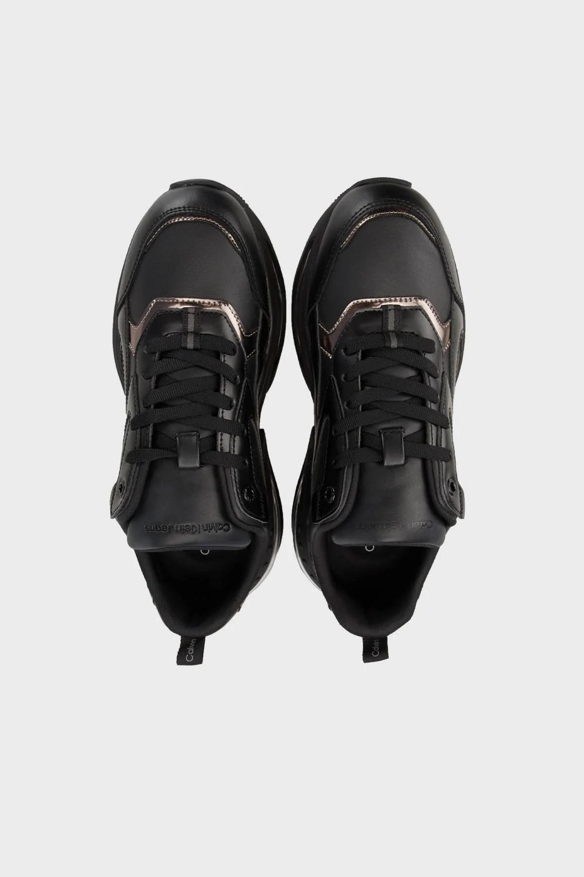 Calvin Klein Kalın Tabanlı YM0YM009210GT Erkek Ayakkabı YM0YM00921 0GT SİYAH - 5