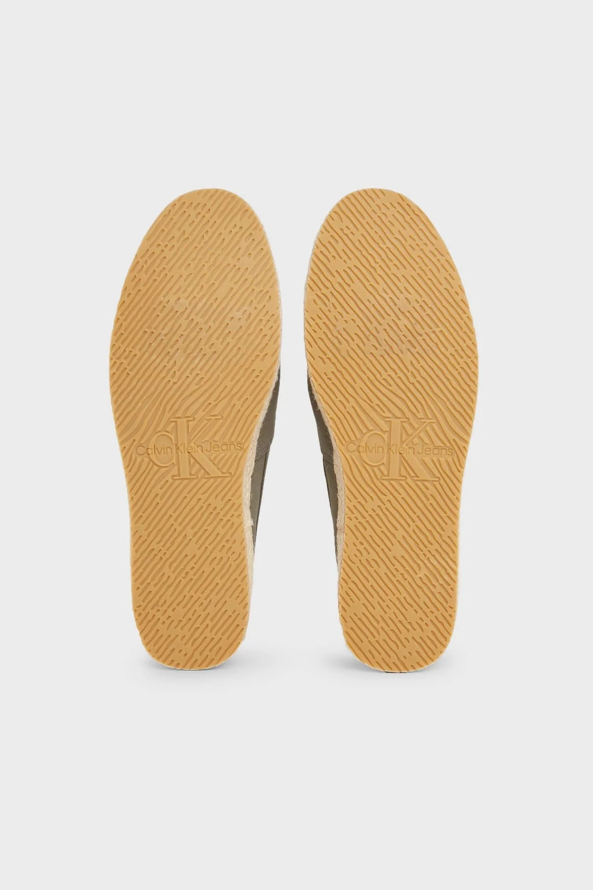Calvin Klein Kanvas Espadril YM0YM009350IH Erkek Ayakkabı YM0YM00935 0IH HAKİ - 6