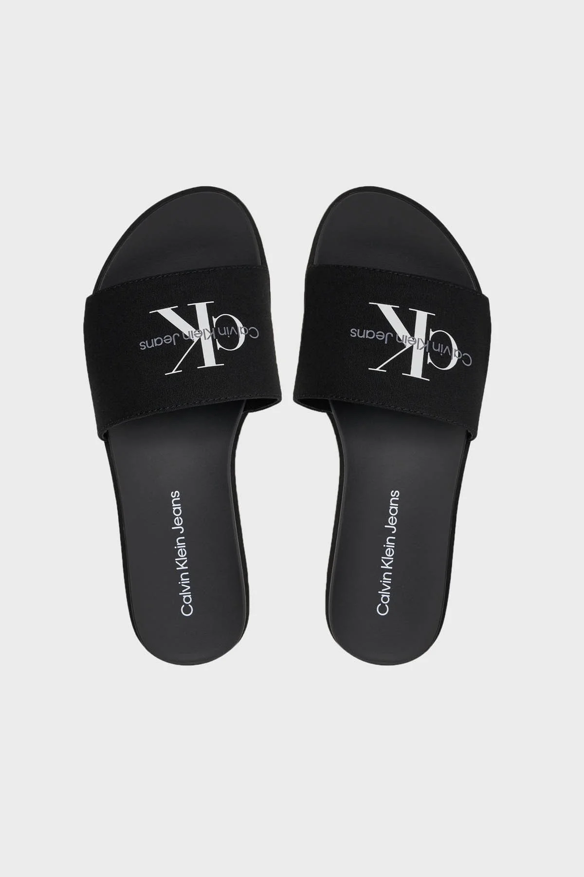 Calvin Klein Kanvas Platform YW0YW01036BDS Bayan Terlik YW0YW01036 BDS SİYAH - 3