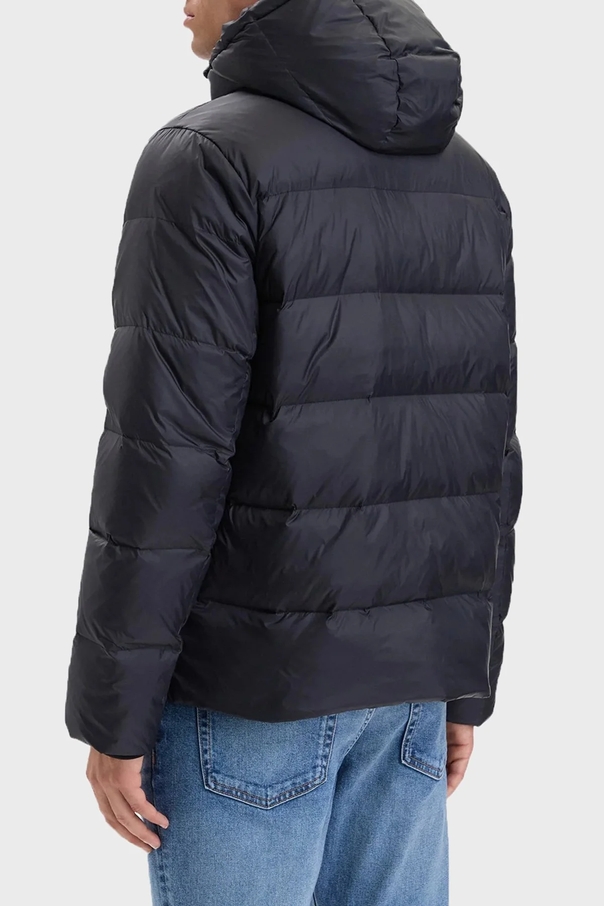 Calvin Klein Kapitoneli Çıkarılabilir Kapüşonlu Şişme LV04RH502GUB1 Erkek Mont LV04RH502G UB1 Siyah - 3