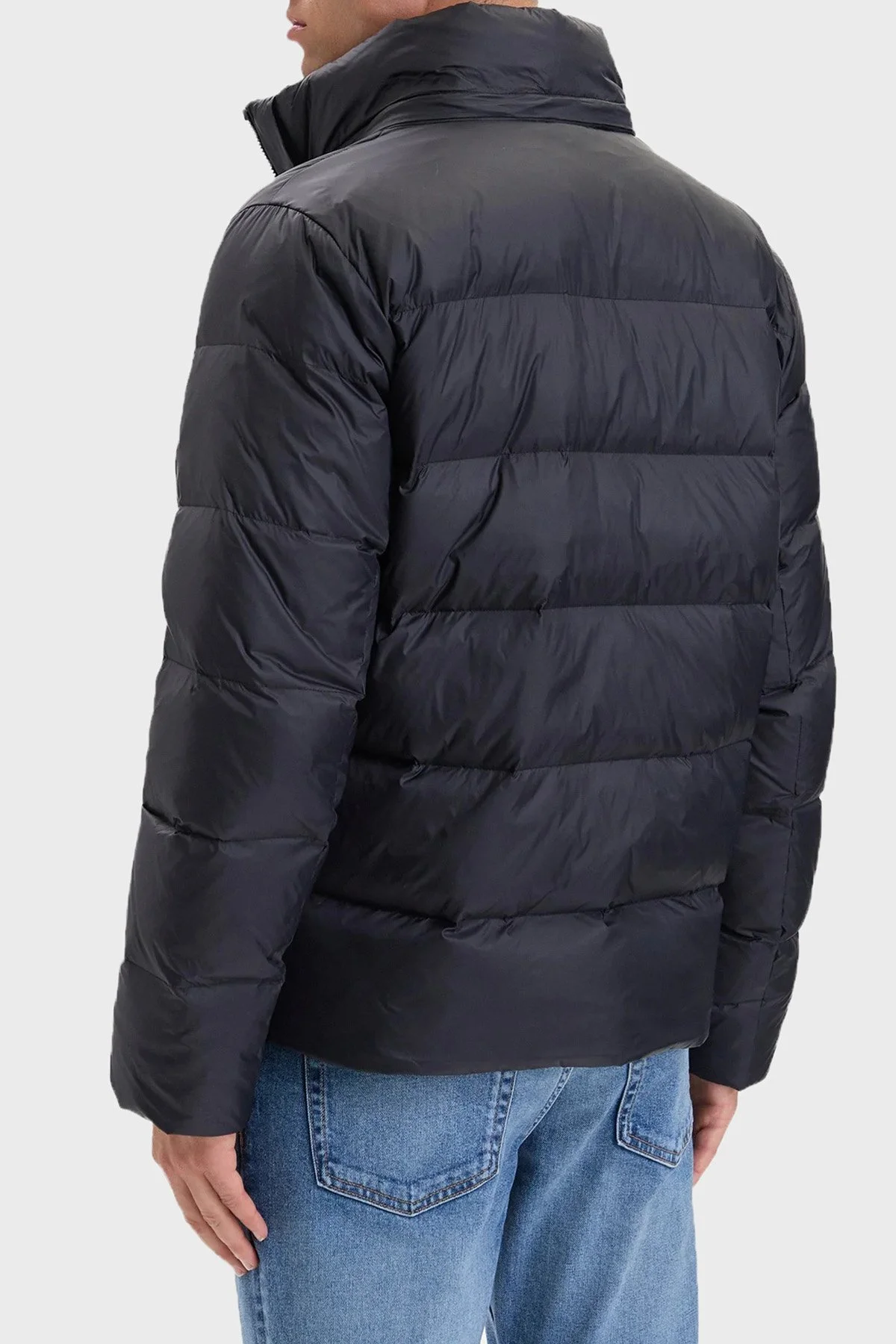 Calvin Klein Kapitoneli Çıkarılabilir Kapüşonlu Şişme LV04RH502GUB1 Erkek Mont LV04RH502G UB1 Siyah - 4