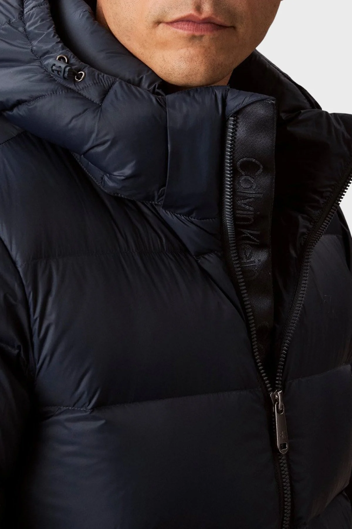 Calvin Klein Kapitoneli Regular Fit Çıkarılabilir Kapüşonlu LV04RC518GPPK Erkek Mont LV04RC518G PPK LACİVERT - 5