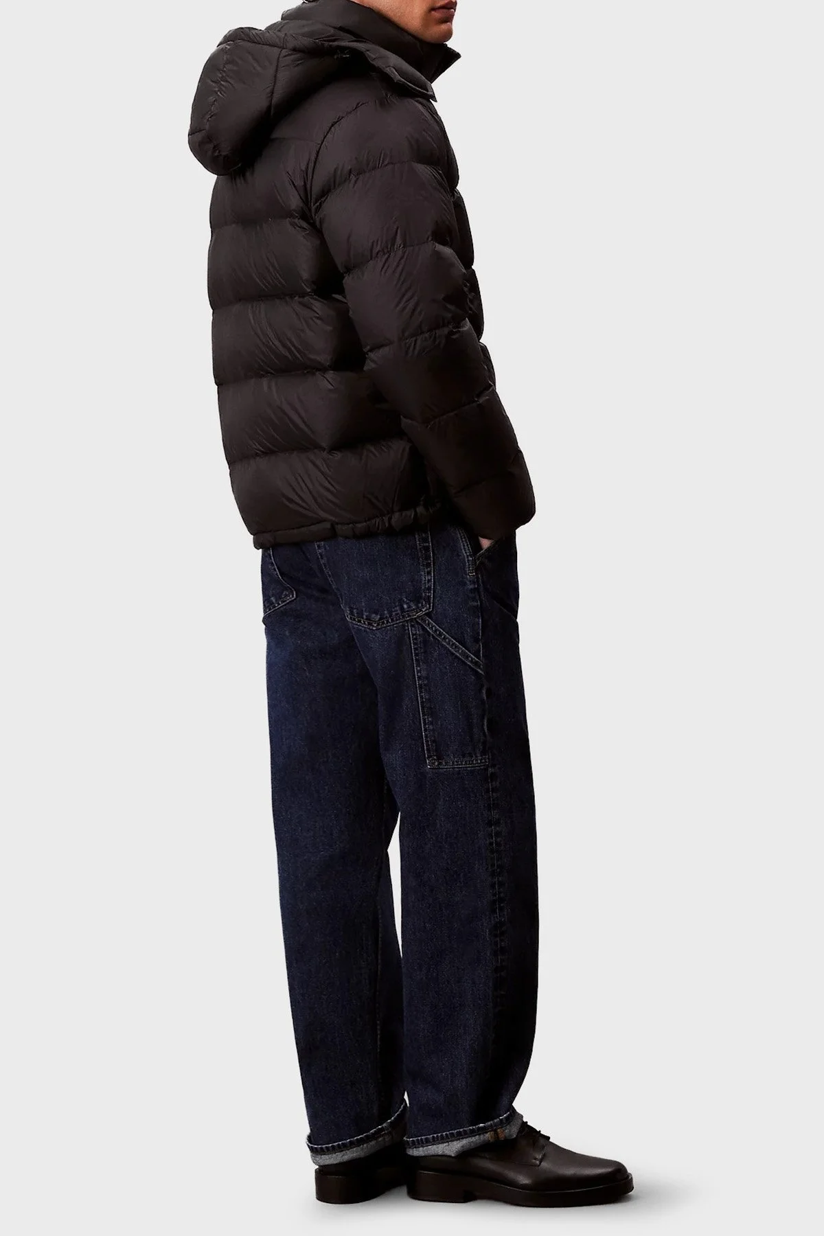 Calvin Klein Kapitoneli Regular Fit Çıkarılabilir Kapüşonlu LV04RC518GUB1 Erkek Mont LV04RC518G UB1 SİYAH - 5