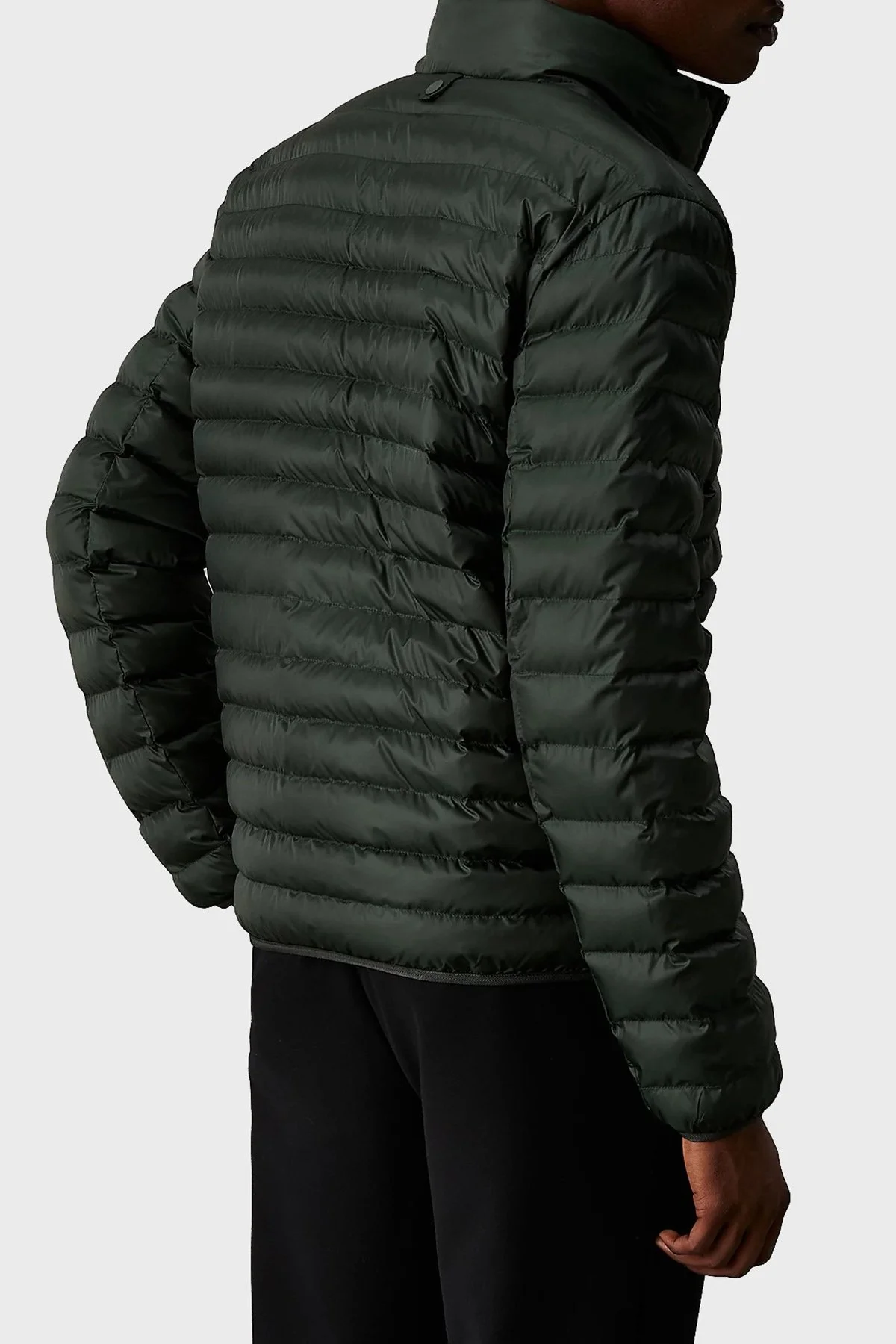 Calvin Klein Kapitoneli Regular Fit Dik Yaka Şişme K10K113474M14 Erkek Mont K10K113474 M14 YEŞİL - 2