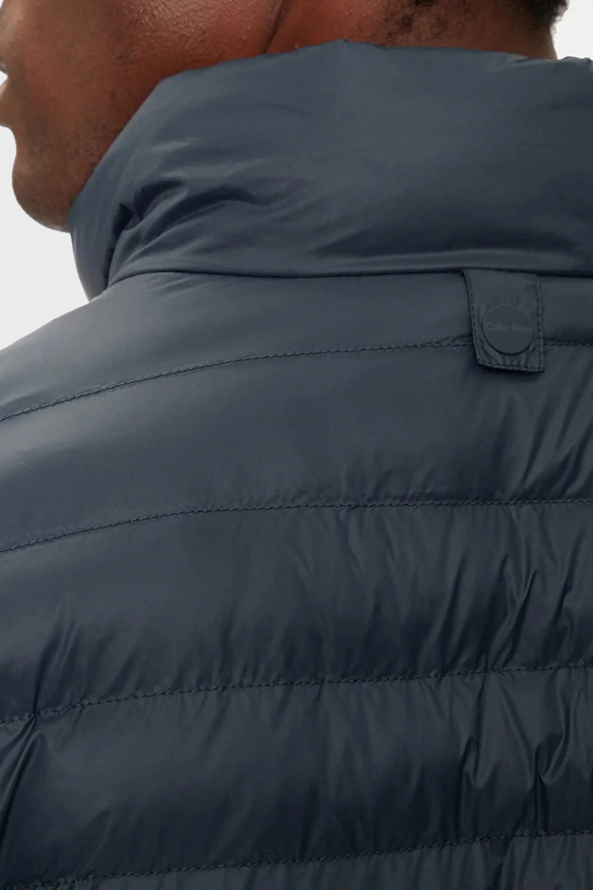 Calvin Klein Kapitoneli Regular Fit Dik Yaka Şişme K10K113474PPK Erkek Mont K10K113474 PPK MAVİ - 12