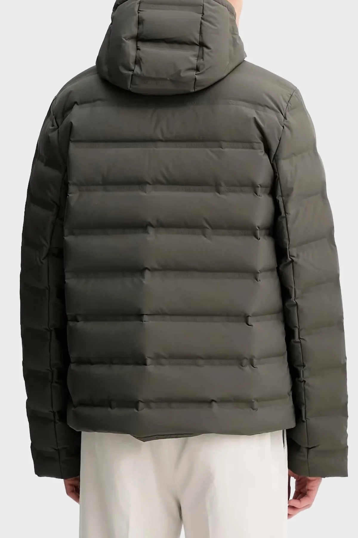 Calvin Klein Kapitoneli Regular Fit Kapüşonlu Şişme LV04LD521GPAR Erkek Mont LV04LD521G PAR KOYU KAHVE - 3