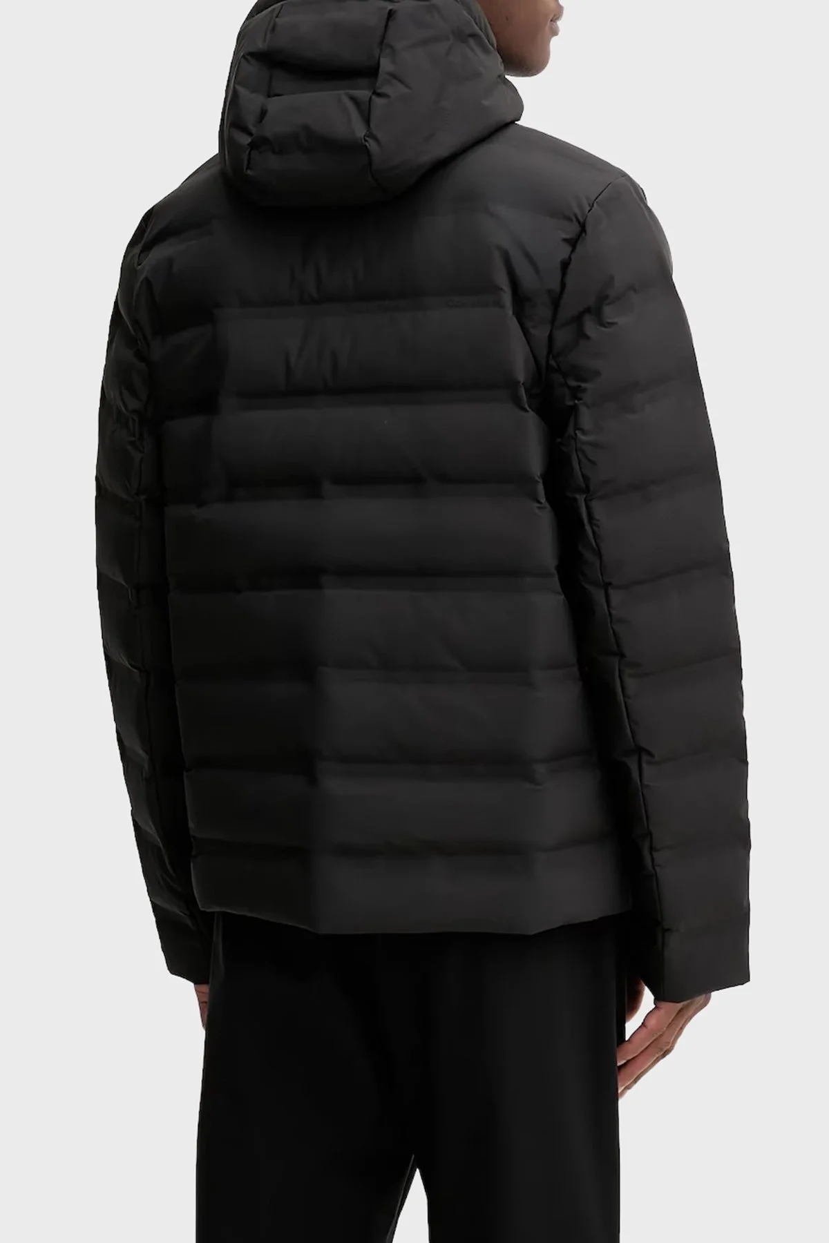 Calvin Klein Kapitoneli Regular Fit Kapüşonlu Şişme LV04LD521GUB1 Erkek Mont LV04LD521G UB1 SİYAH - 3