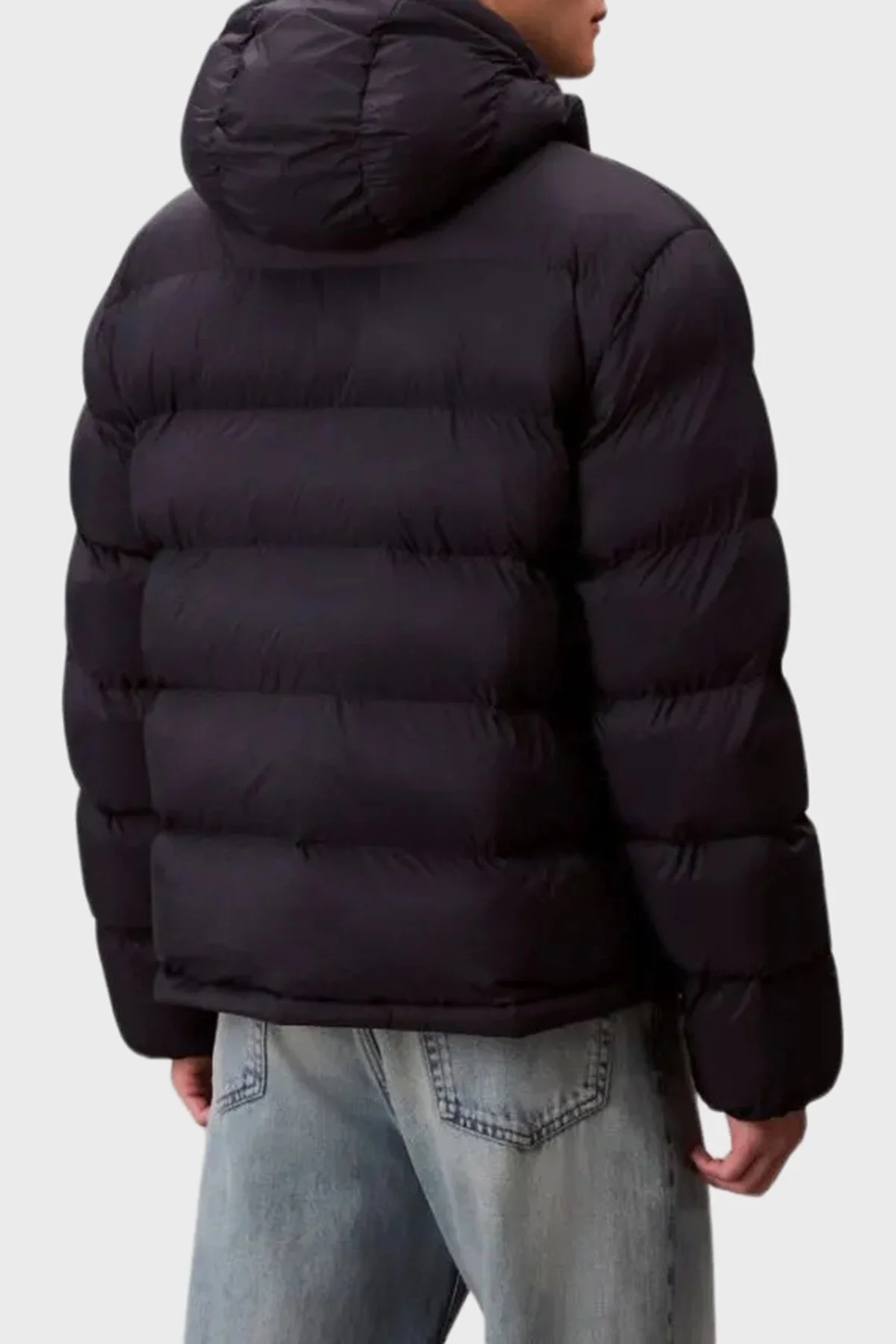 Calvin Klein Kapitoneli Regular Fit Kapüşonlu Yaka Şişme LV04RD528GCEF Erkek Mont LV04RD528G CEF LACİVERT - 3