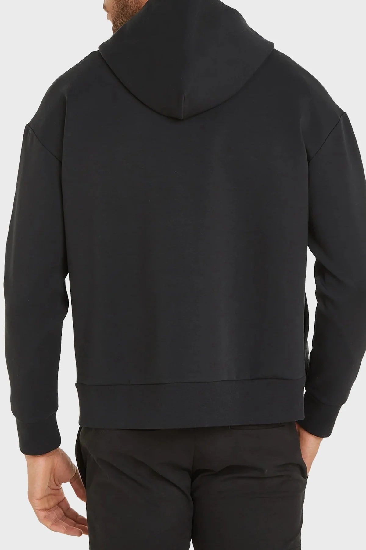 Calvin Klein Kapüşonlu Fermuarlı Regular Fit K10K112197BEH Erkek Sweat K10K112197 BEH SİYAH - 2