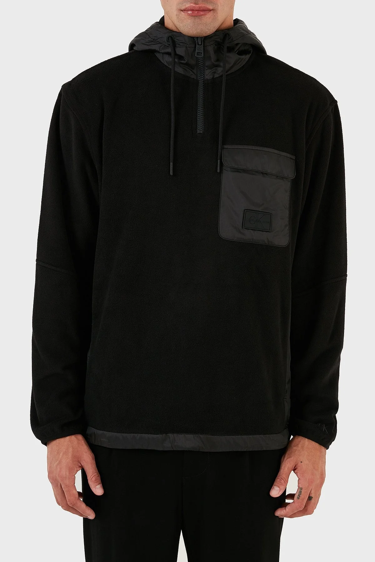 Calvin Klein Erkek Sweat J30J323423 BEH SİYAH - 1