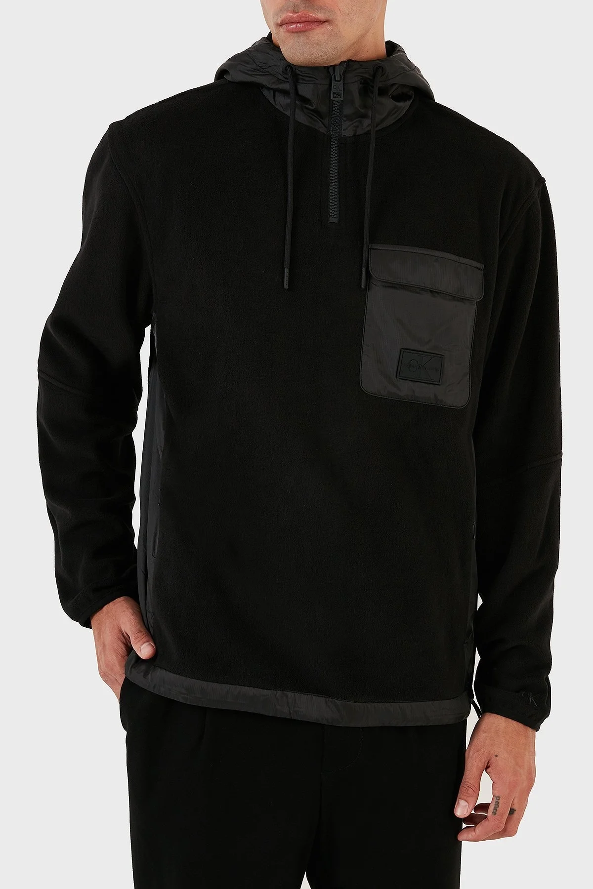 Calvin Klein Erkek Sweat J30J323423 BEH SİYAH - 4