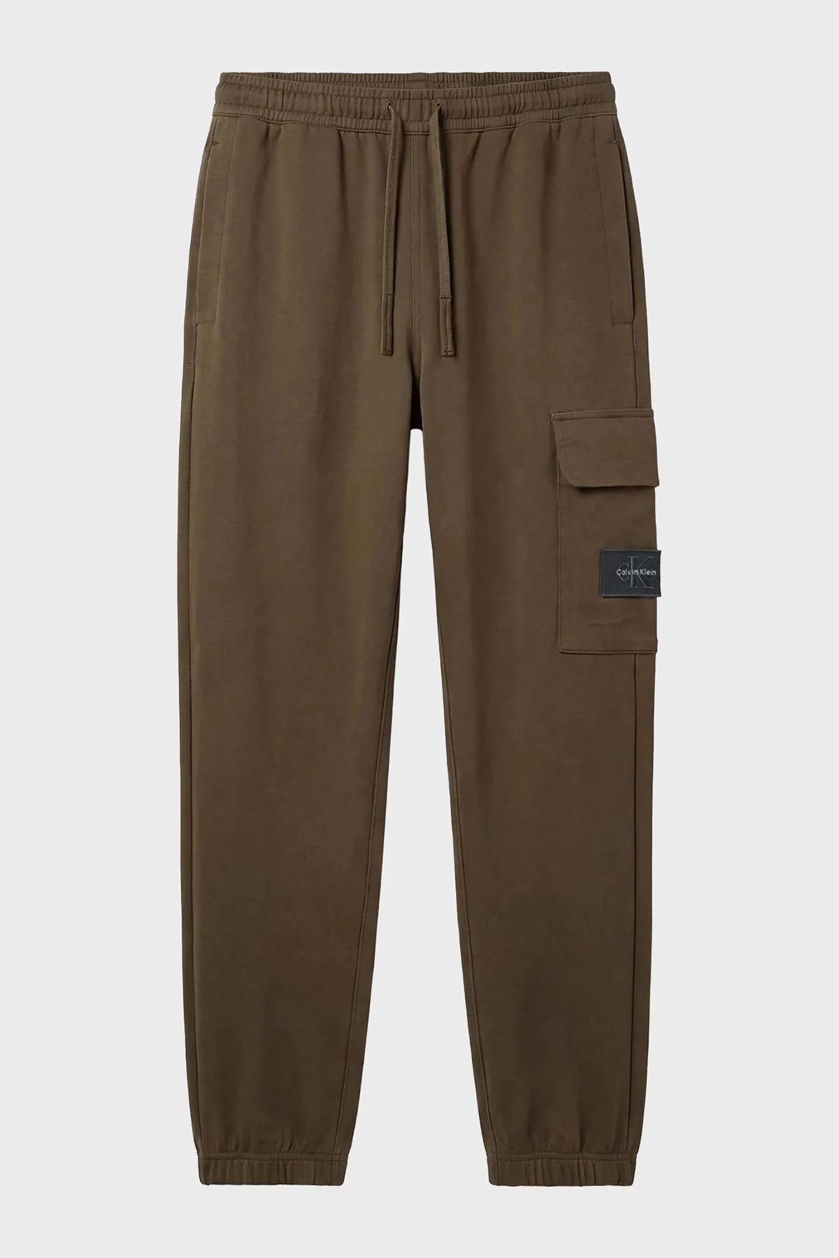 Calvin Klein Kargo Cepli Regular Fit Lastikli Paça LV04RJ204GLI1 Erkek Pantolon LV04RJ204G LI1 Haki - 6