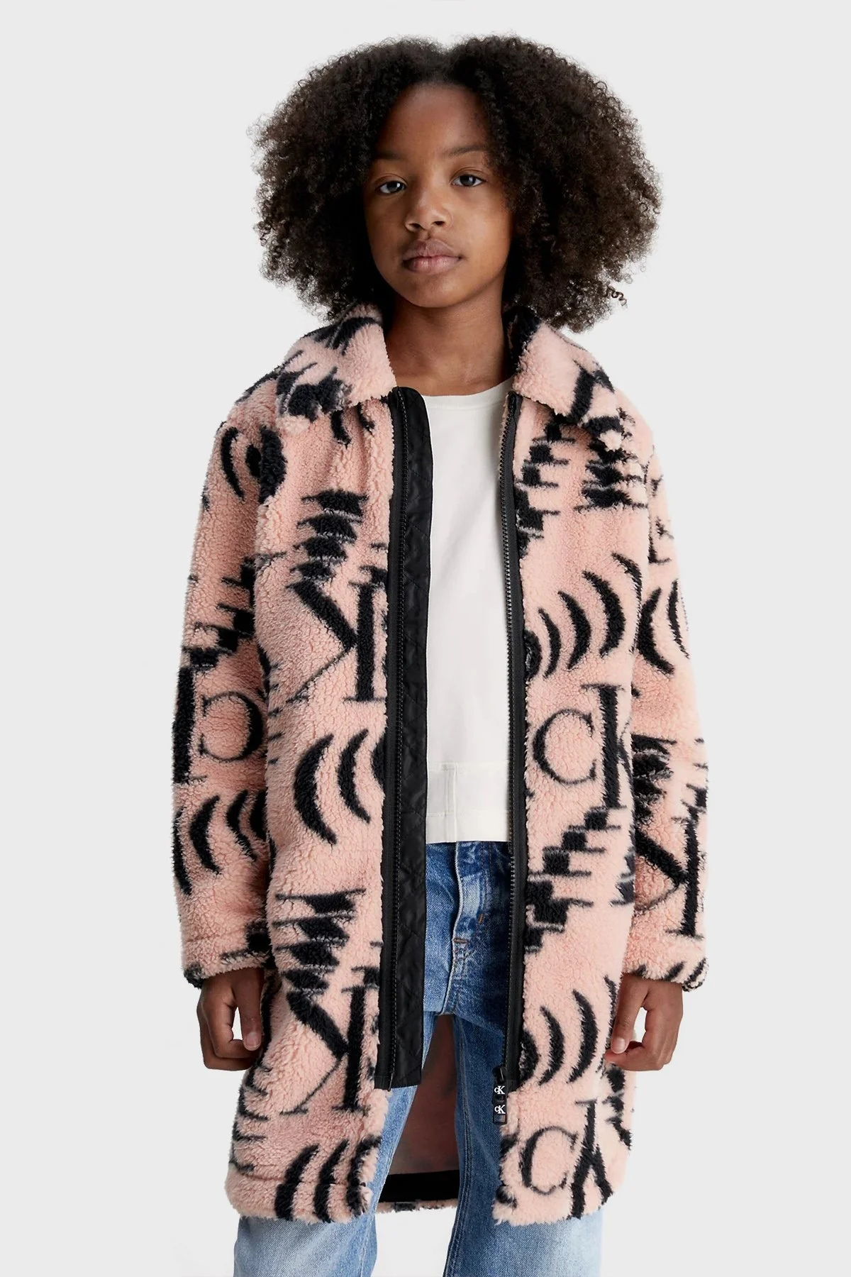 Calvin Klein Çocuk Kaban IG0IG02055 0JV PEMBE - 1