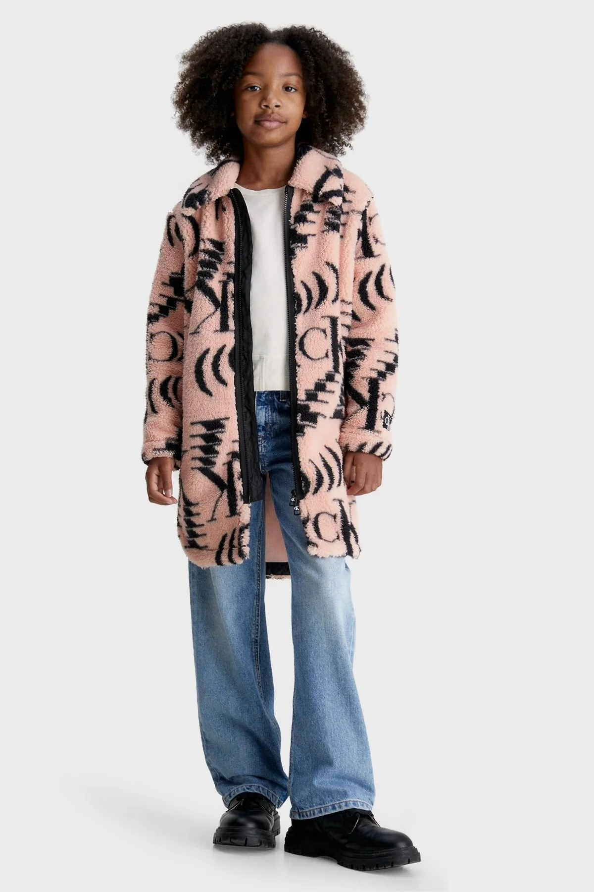 Calvin Klein Çocuk Kaban IG0IG02055 0JV PEMBE - 4