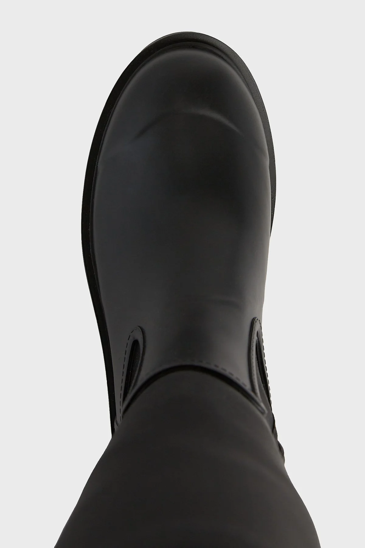 Calvin Klein Logo Bantlı Fermuarlı Uzun YW0YW00838BDS Bayan Çizme YW0YW00838 BDS SİYAH - 5
