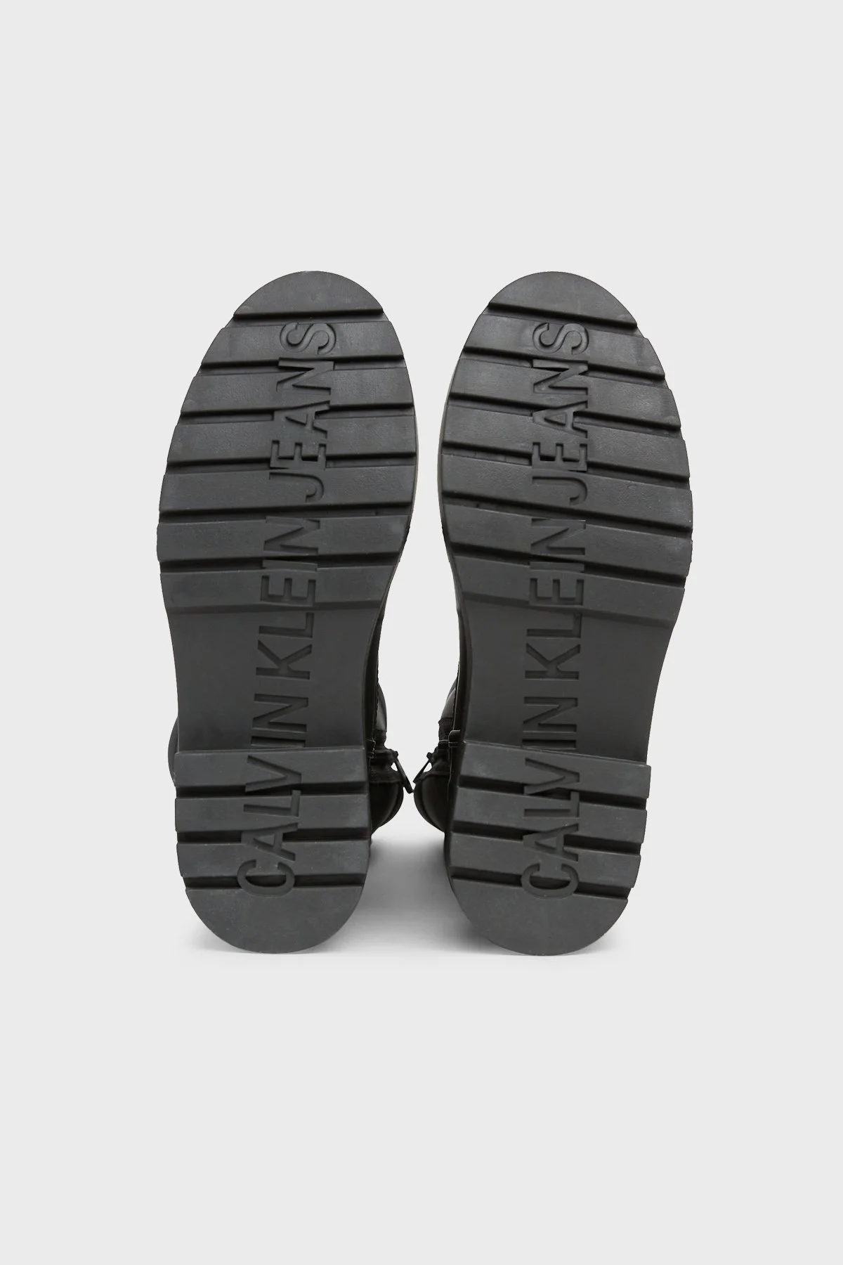 Calvin Klein Logo Bantlı Fermuarlı Uzun YW0YW00838BDS Bayan Çizme YW0YW00838 BDS SİYAH - 7