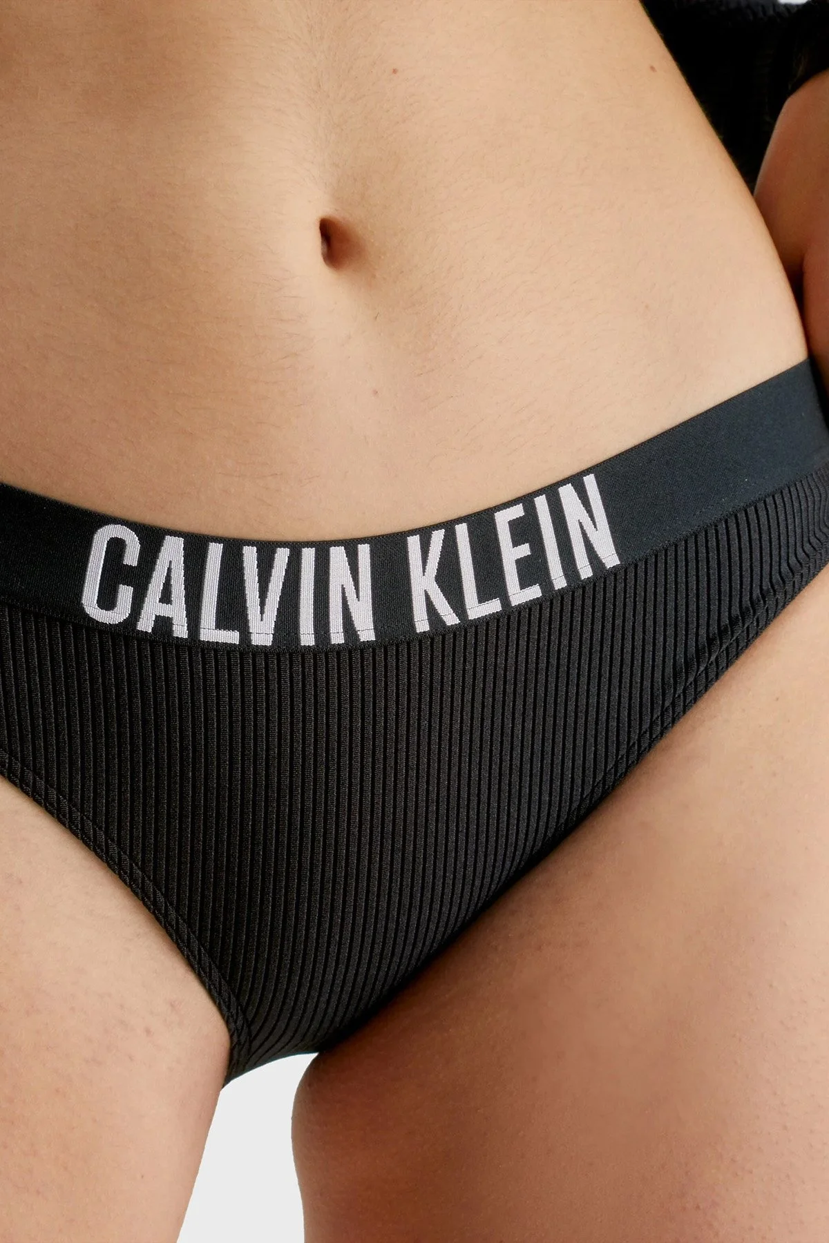 Calvin Klein Logo Bantlı KW0KW01986BEH Bayan Bikini Altı KW0KW01986 BEH SİYAH - 5