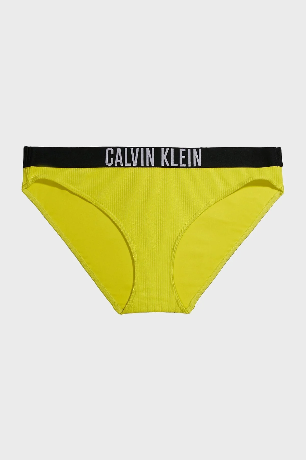 Calvin Klein Logo Bantlı KW0KW01986LRF Bayan Bikini Altı KW0KW01986 LRF SARI - 4