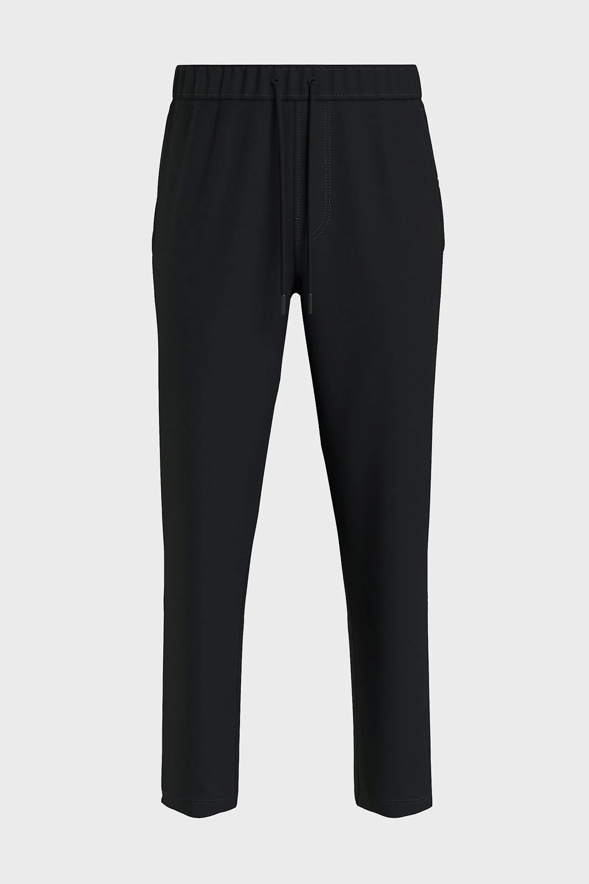 Calvin Klein Logo Bantlı Pamuk Karışımlı Regular Fit Cepli Jogger Erkek Pantolon J30J322489 BEH SİYAH - 5