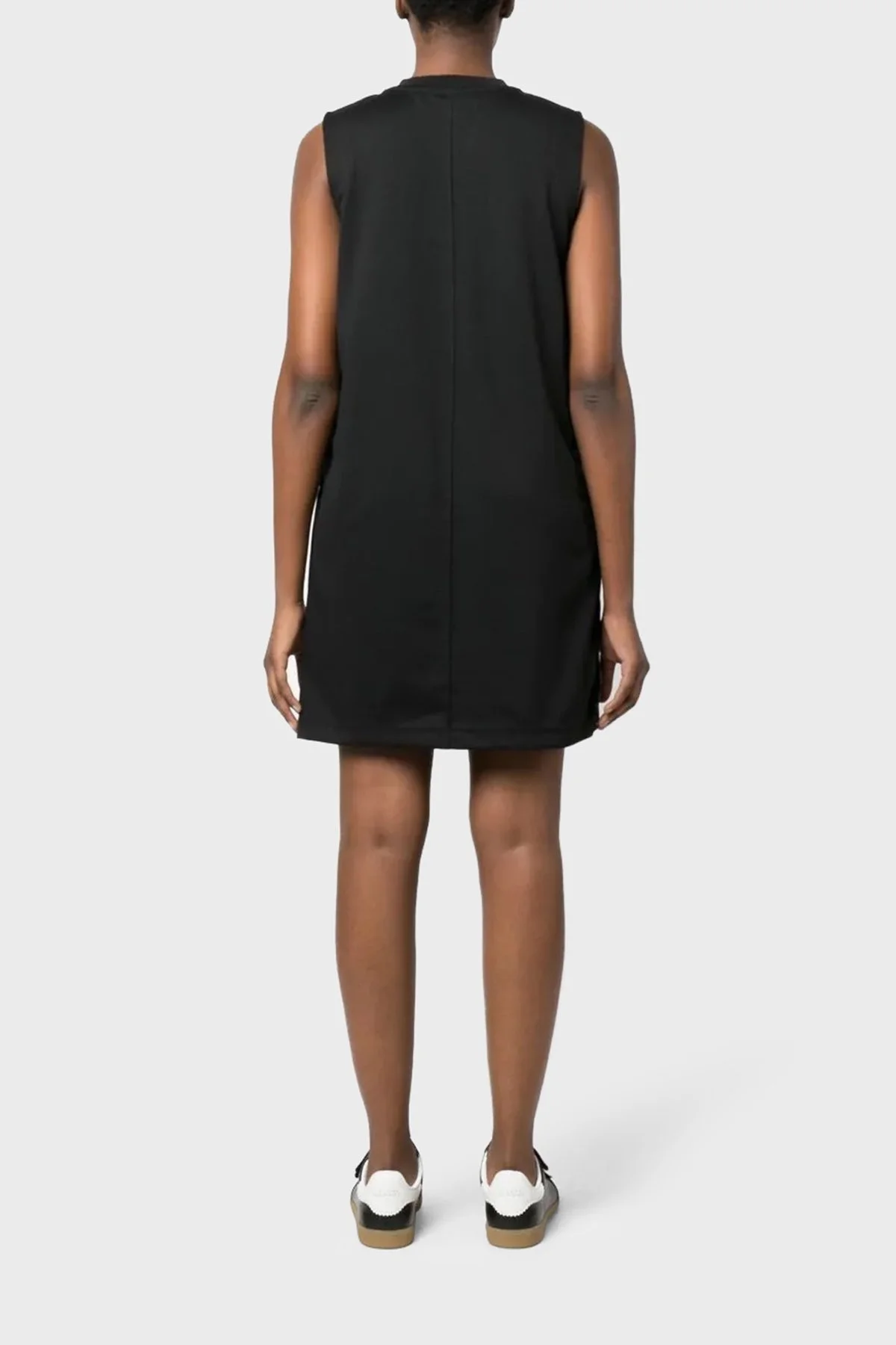 Calvin Klein Logo Bantlı Rahat Kesim Mini J20J220758BEH Bayan Elbise J20J220758 BEH SİYAH - 3