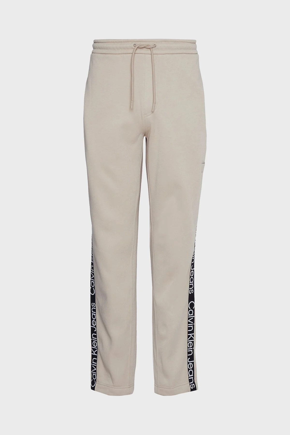 Calvin Klein Logo Bantlı Relaxed Fit Jogger J30J324376 PED Erkek Pantolon J30J324376PED BEJ - 4