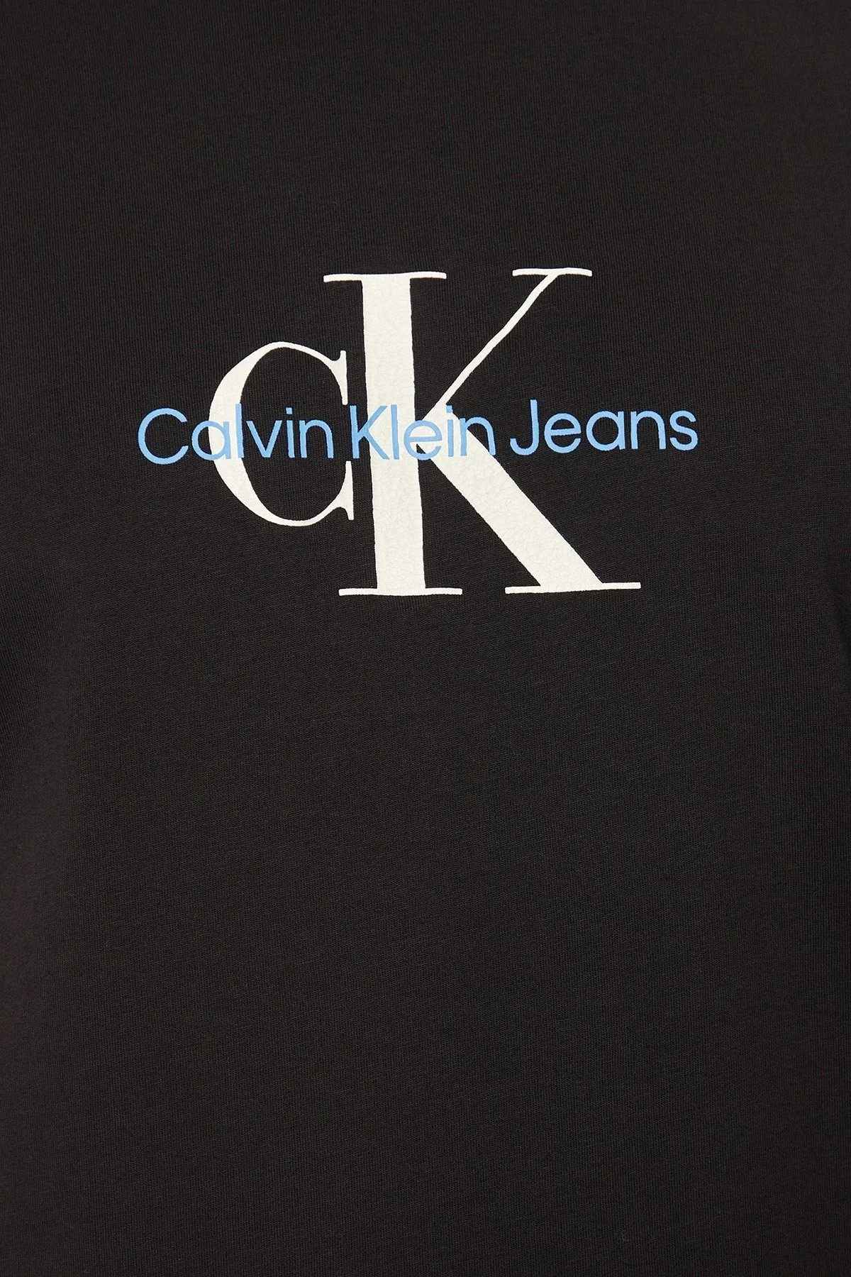 Calvin Klein Logo Baskılı % 100 Pamuk Regular Fit Bisiklet Yaka J30J326863BEH Erkek T Shirt J30J326863 BEH SİYAH - 5