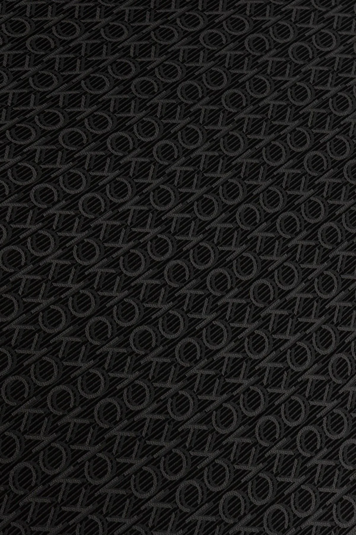 Calvin Klein Logo Baskılı 130 x 130 cm Modal LV04F8054GUB1 Bayan Şal LV04F8054G UB1 SİYAH - 4