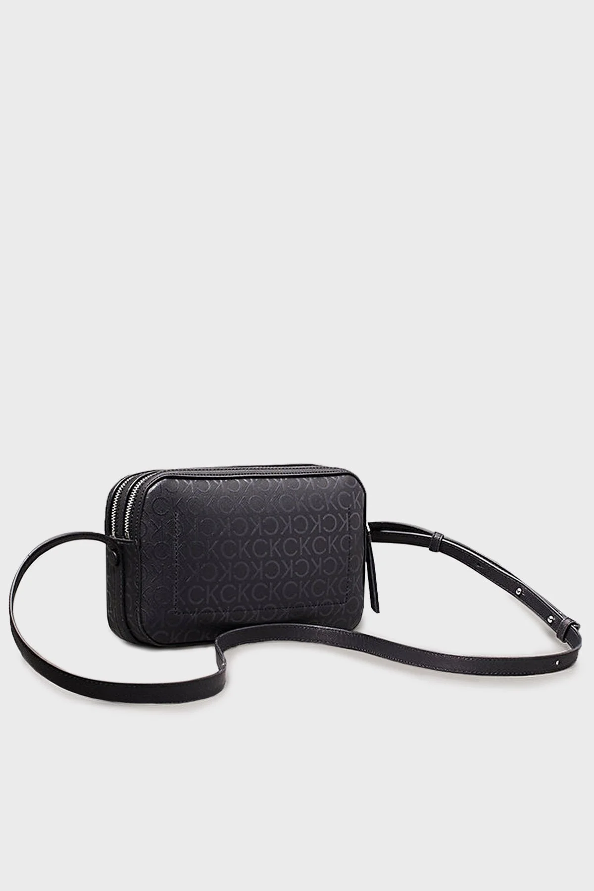 Calvin Klein Logo Baskılı Ayarlanabilir Askılı K60K6125660GM Bayan Çanta K60K612566 0GM SİYAH - 8