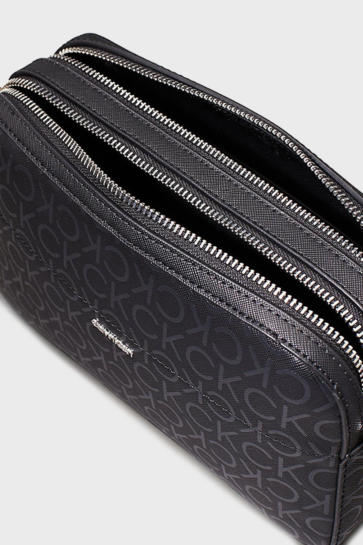 Calvin Klein Logo Baskılı Ayarlanabilir Askılı K60K6125660GM Bayan Çanta K60K612566 0GM SİYAH - 9