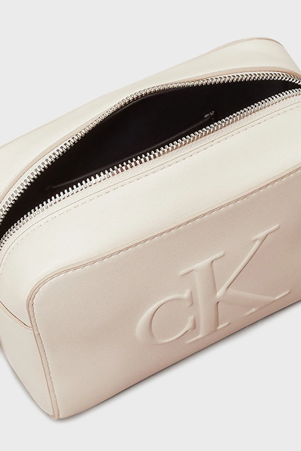 Calvin Klein Logo Baskılı Ayarlanabilir Askılı K60K612726PCJ Bayan Çanta K60K612726 PCJ GRİ - 3